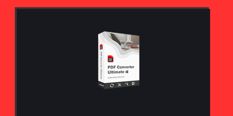 May 2024, Aiseesoft PDF Converter Ultimate - Lifetime/5 PCs