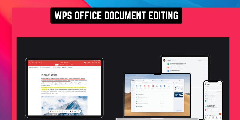 WPS Office License offers
